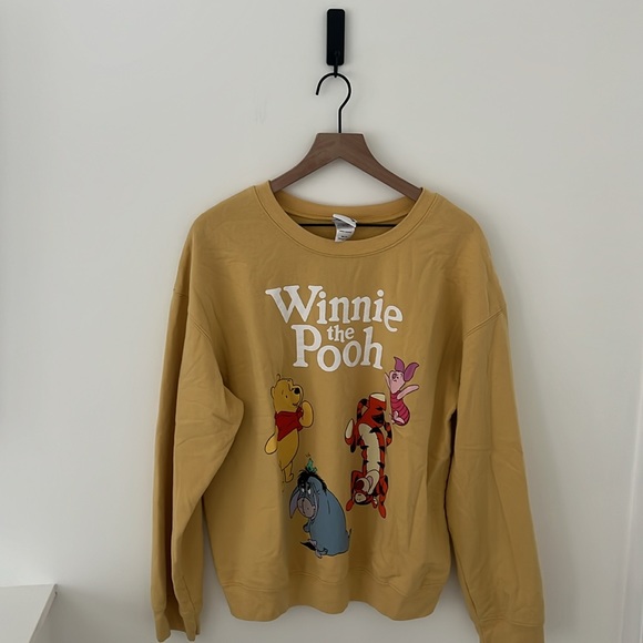 Winnie The Pooh Graphic Crew Neck Unisex Kids Size XXL - Picture 4 of 5